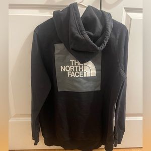 Size large black womens North Face hoodie